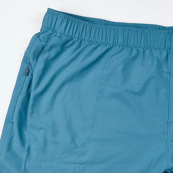 Peter Millar Crown Sport Active Men's 2XL Rainfall Blue Swift Performance Shorts - Picture 2 of 13